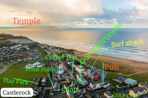 Marine Beach Escape Castlerock Beside Beach Golf Course and Pub